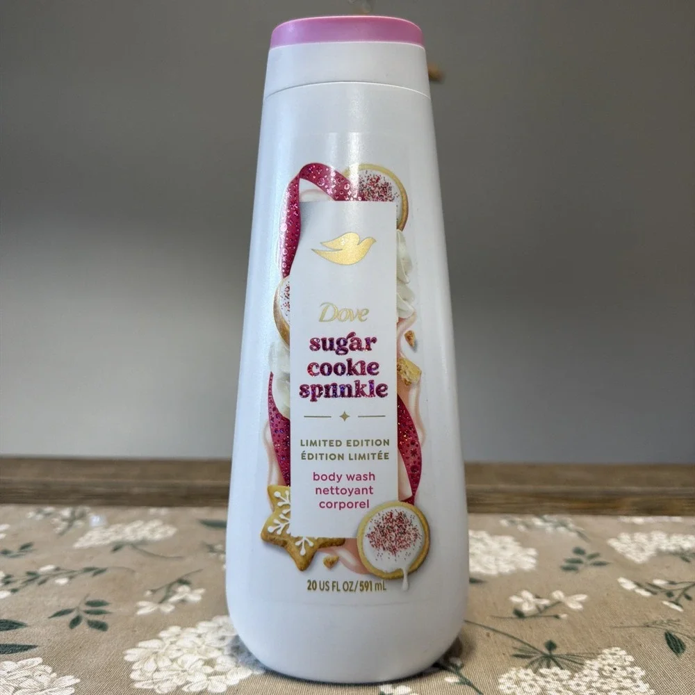 Dove Sugar Cookie, Liquid Body Wash Holiday Treats Limited‎ Edition 20 oz